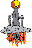 Launch Flyball Club Logo